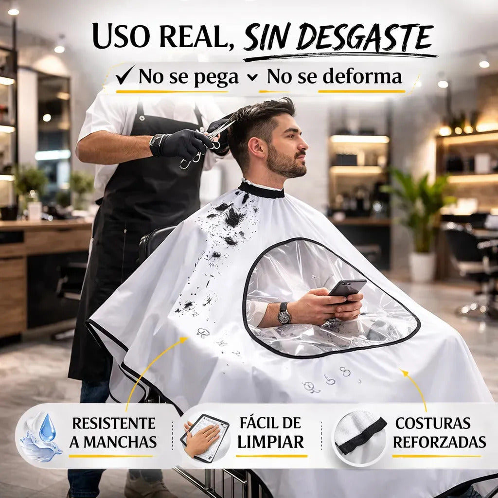Capa De Barberia Capas Peluqueria Capa Para Barbero Circurlo