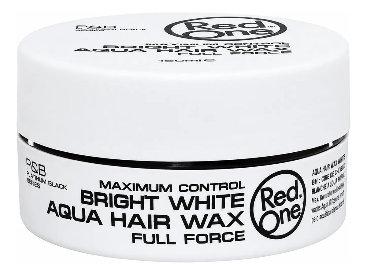 Cera Capilar Red One Bright White Control Fuerte 150ml