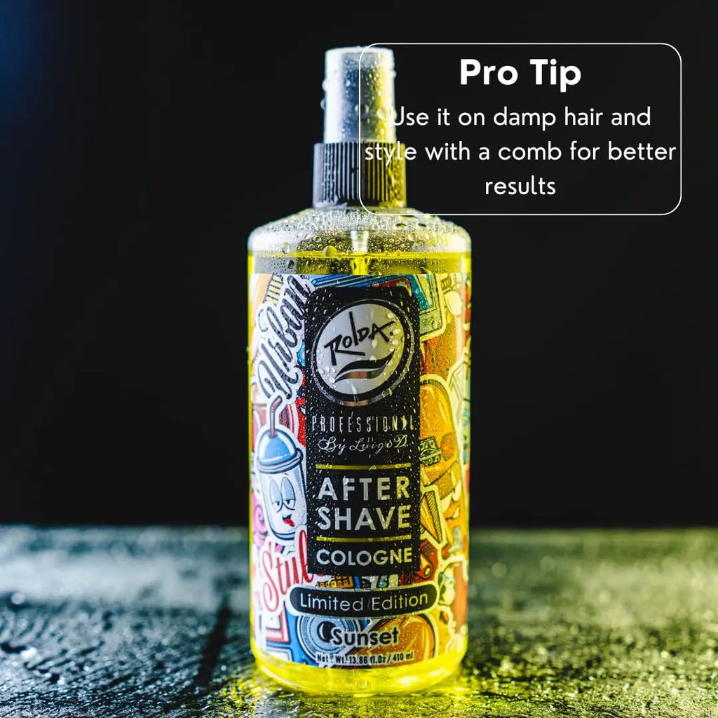 After Shave Colonia Rolda Sunset - Loción Post Afeitado Premium 410ml