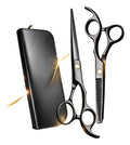 Kit Tijera Profesional Entresacadora + Filo Navaja Barberia