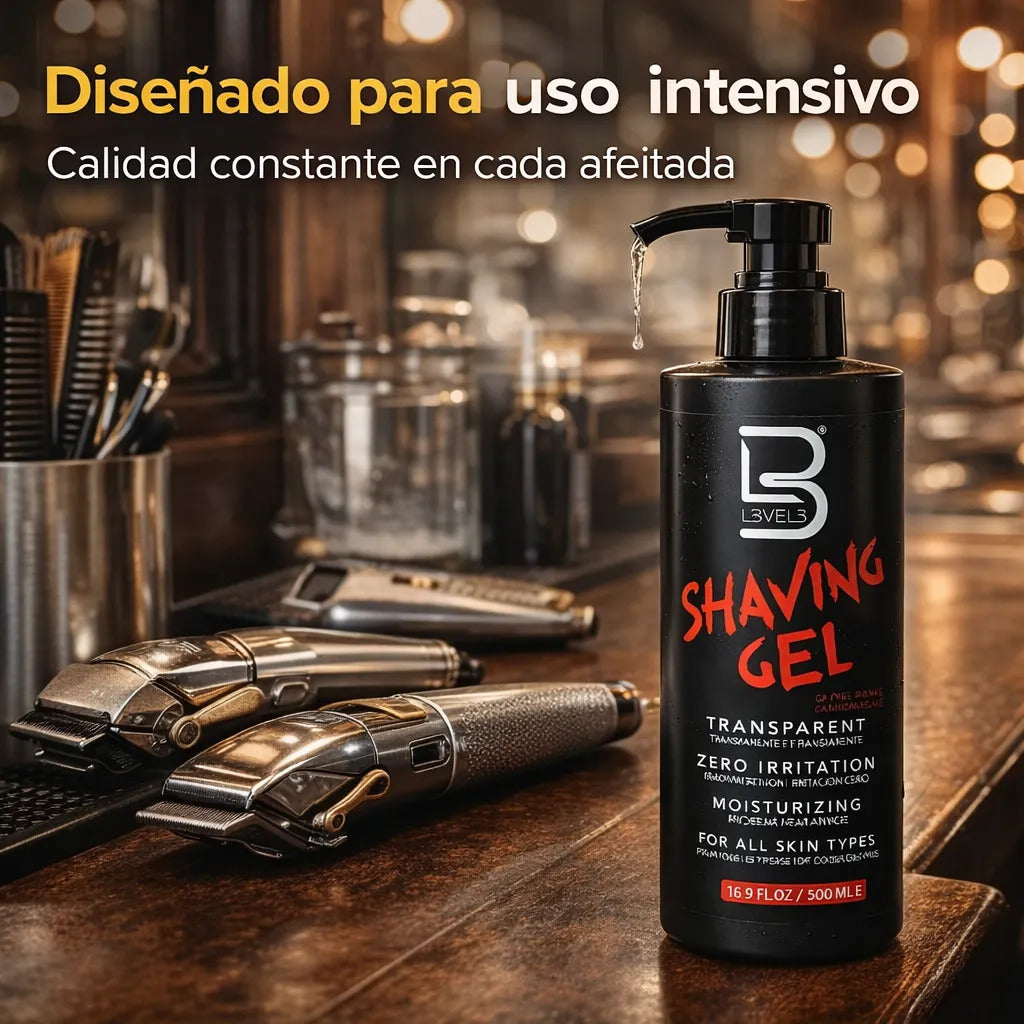 Gel De Afeitar Shaving 500ml Afeitado Preciso