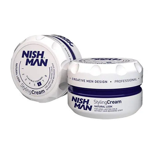 Cera Nishman 06 Styling Cream - Fijación Fuerte y Control Flexible