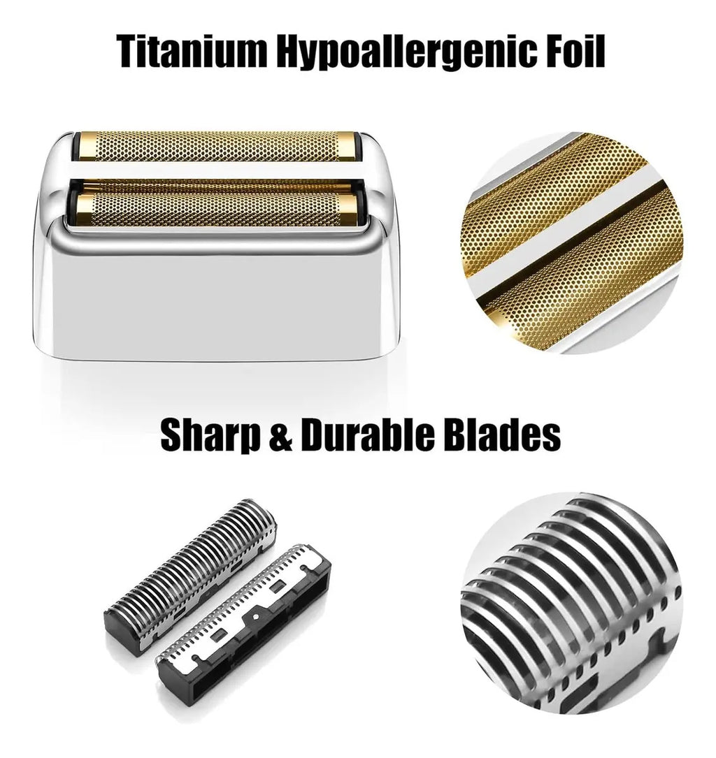 Cabezal Repuesto Silver Shaver BabylissPRO FX02 Foil Profesional