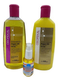 Kit Obopekal Argan Profesional - Shampoo y Acondicionador Sin Sal + Aceite 500ml