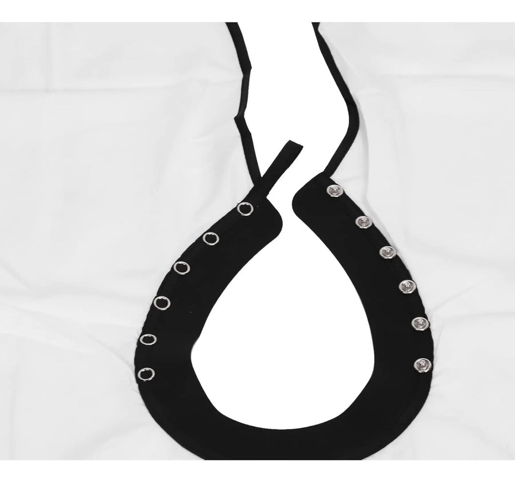 Capa de Barbero Profesional con Cuello de Silicona Antifiltración - 150x140 cm