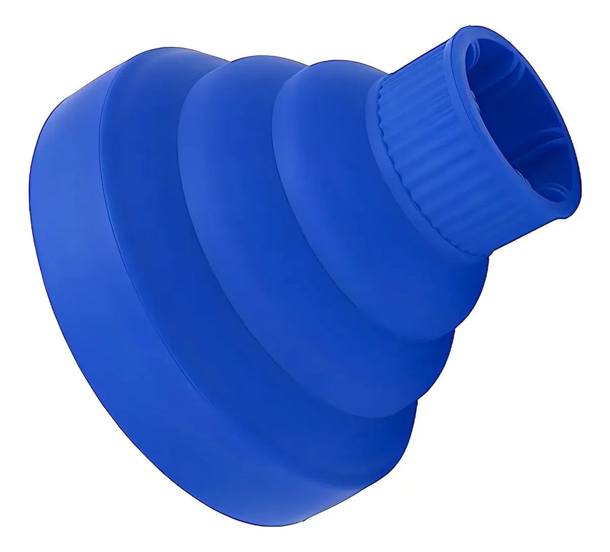 Difusor De Secador Silicona Plegable Universal Negro Fucsia