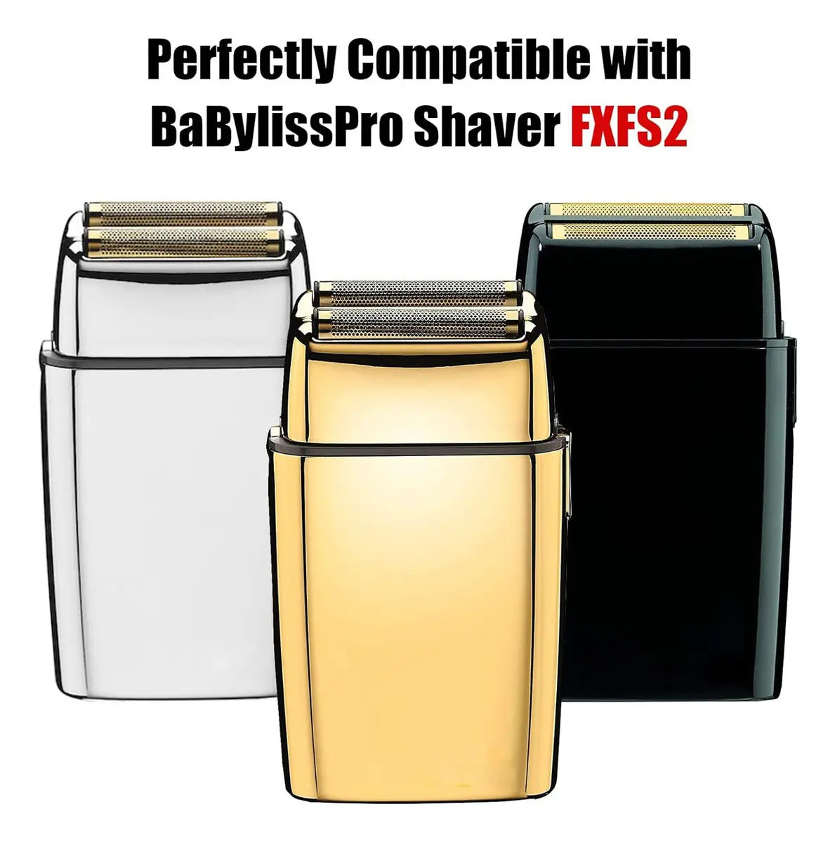 Cabezal Shaver BabylissPRO FX02 Doble Foil Dorado Repuesto
