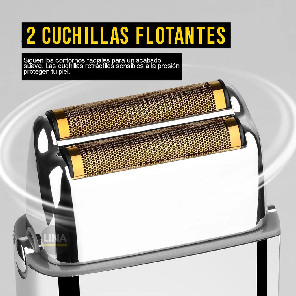Afeitadora Profesional Kemei KM-TX5 Impermeable: Shaver de Titanio Hipolergénico