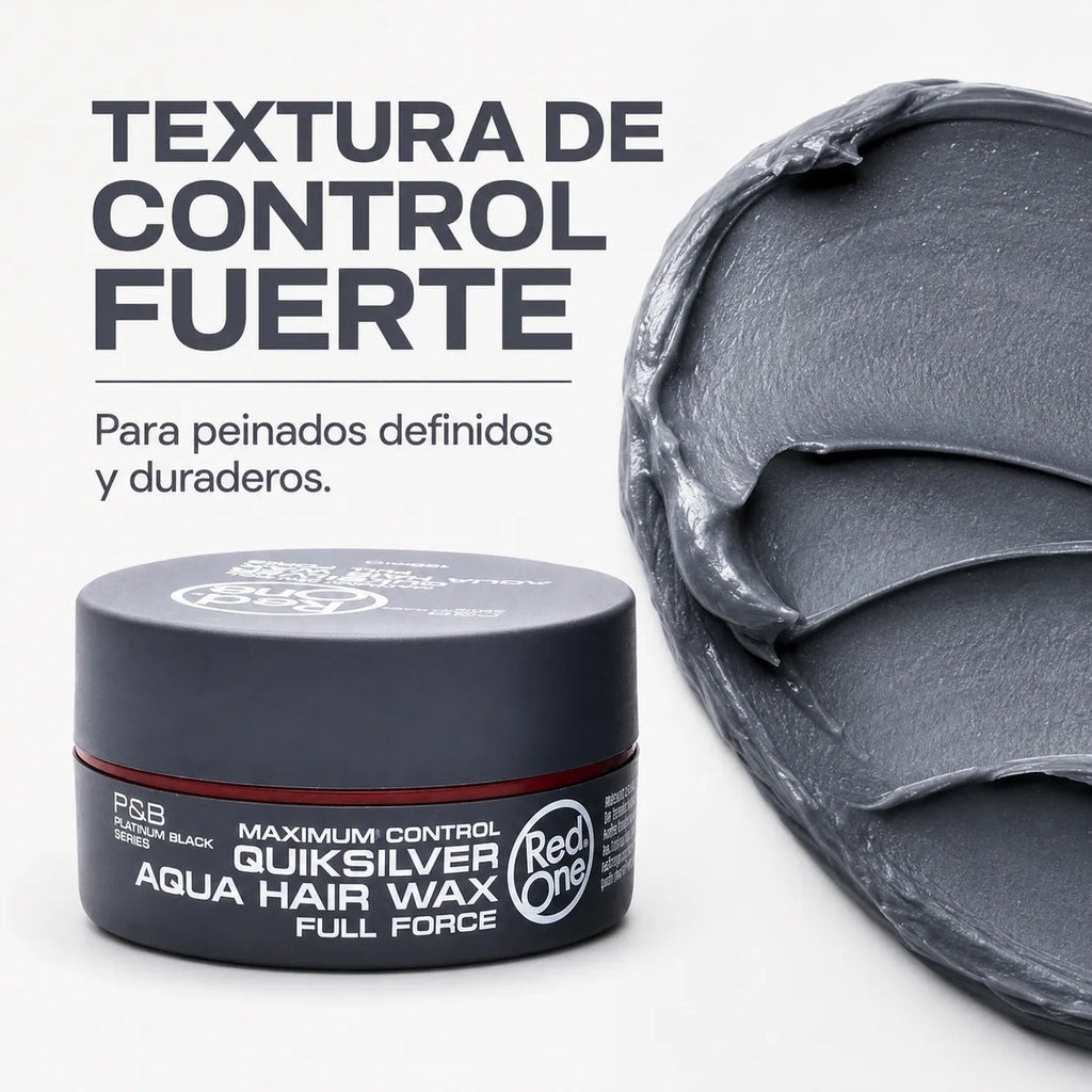 Cera Capilar Fijadora Red One Full Force Plateada 150ml