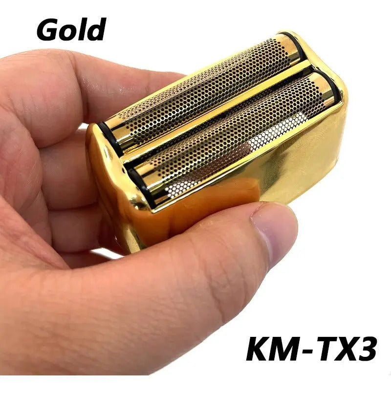 Cabezal Repuesto De Maquina Afeitadora Km-tx1 / Tx3 Dorado