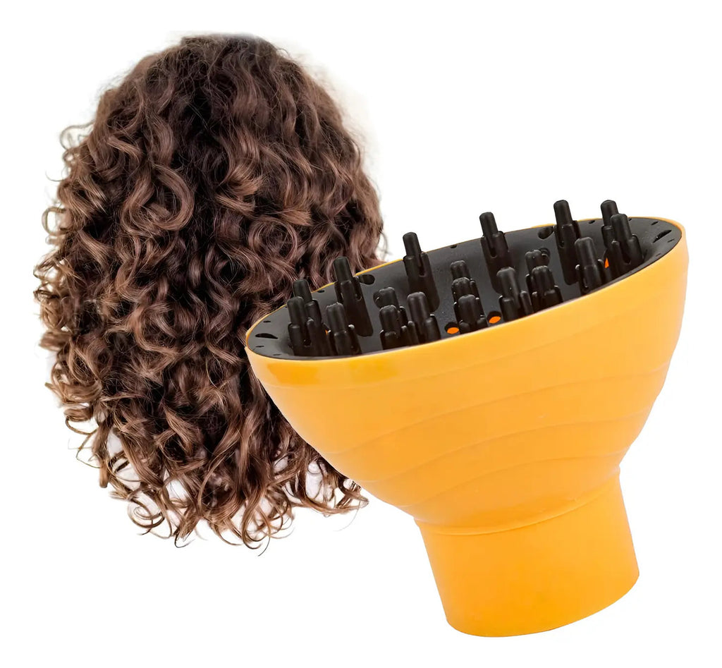 Difusor Universal Profesional para Secador de Pelo - Negro Anti-Frizz