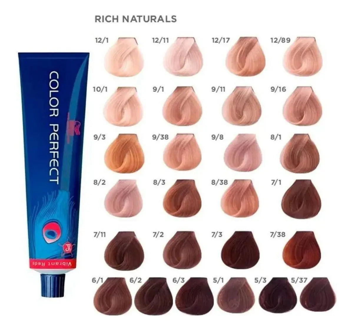 Tinte Wella Color Perfect Permanente 100% Cobertura Canas + Emulsión