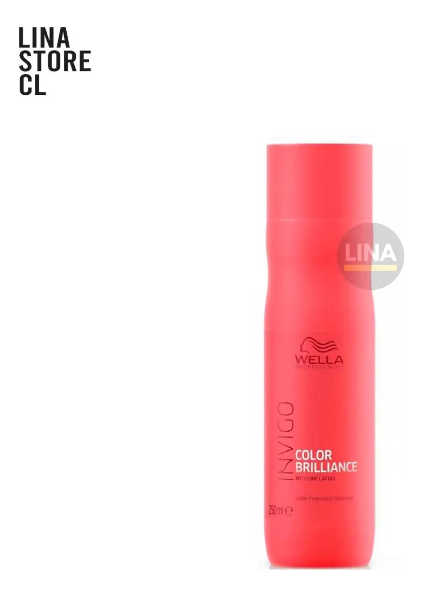Shampoo Wella Invigo Color Brilliance 250ml Cabello Teñido Profesional
