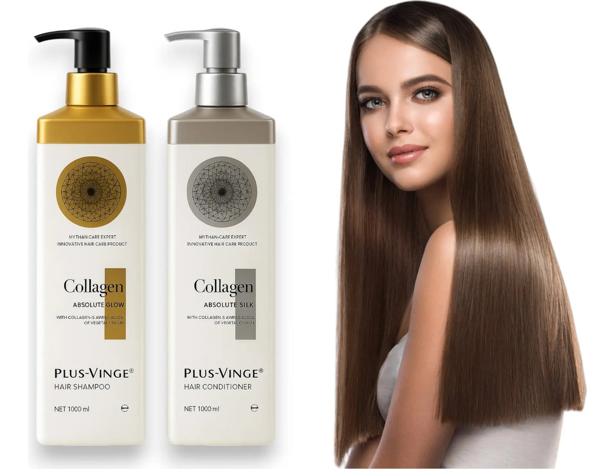 Pack Profesional Plus Vinge Collagen: Shampoo + Acondicionador + Aceite