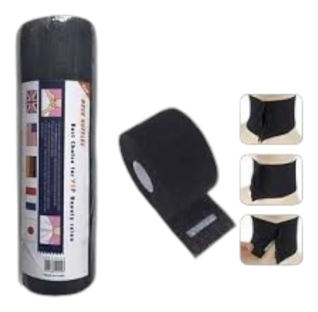 Pack 5 Rollos de Papel de Cuello Profesional para Barbería – 500 Tiras Higiénicas