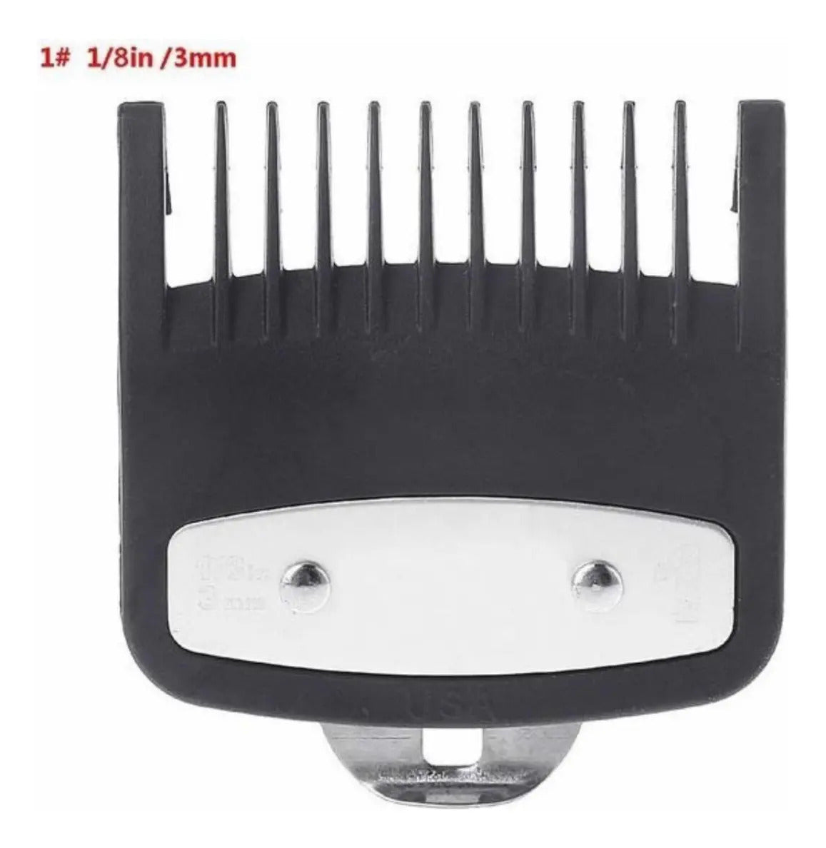 Set de Peines Guía Wahl del 1 al 6 + 2 Intermedios | Kit Profesional para Clipper