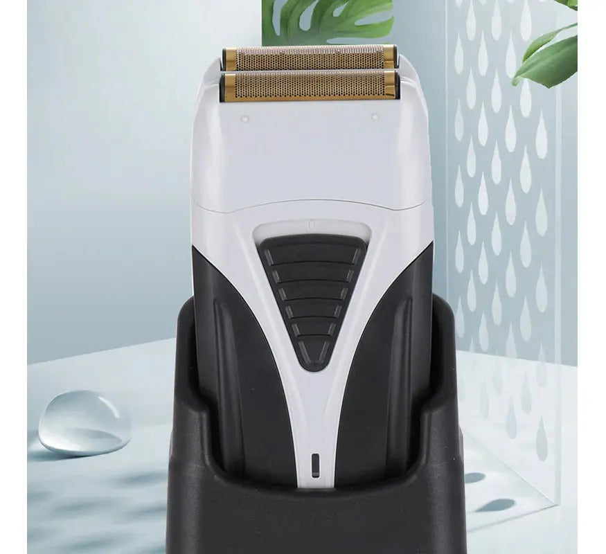 Set de Barbería Profesional Kemei: Clipper 2296 + Trimmer 2299 + Shaver 3383