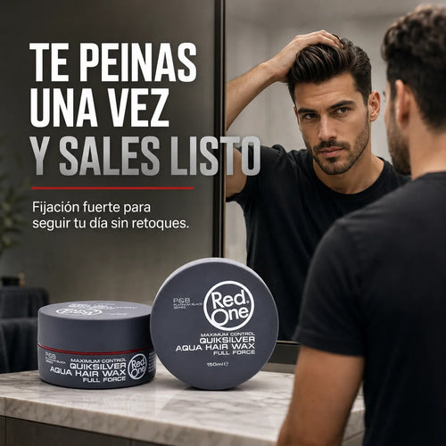 Cera Capilar Fijadora Red One Full Force Plateada 150ml
