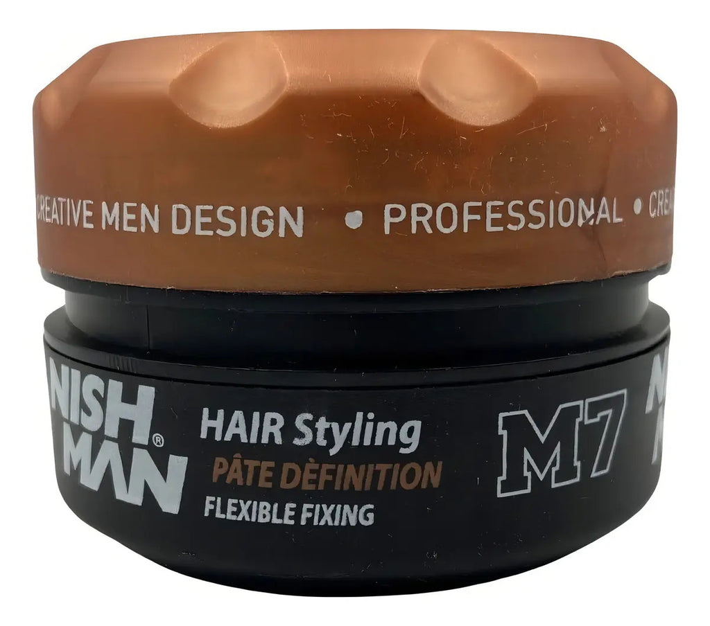 Cera Nishman M7 Defining Paste 100ml - Fijación Flexible y Acabado Mate Natural