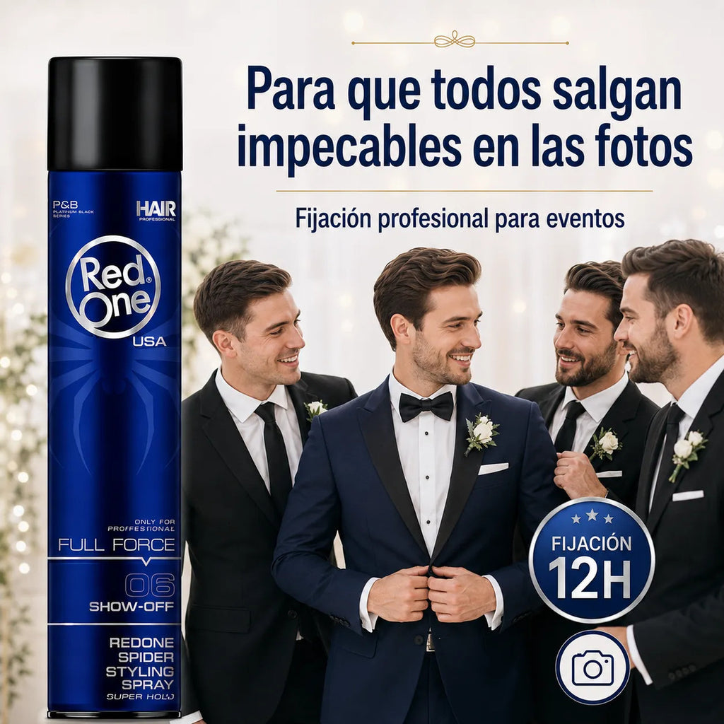 Laca Redone Spider 06 Fijación Profesional Sin Retoques 400m
