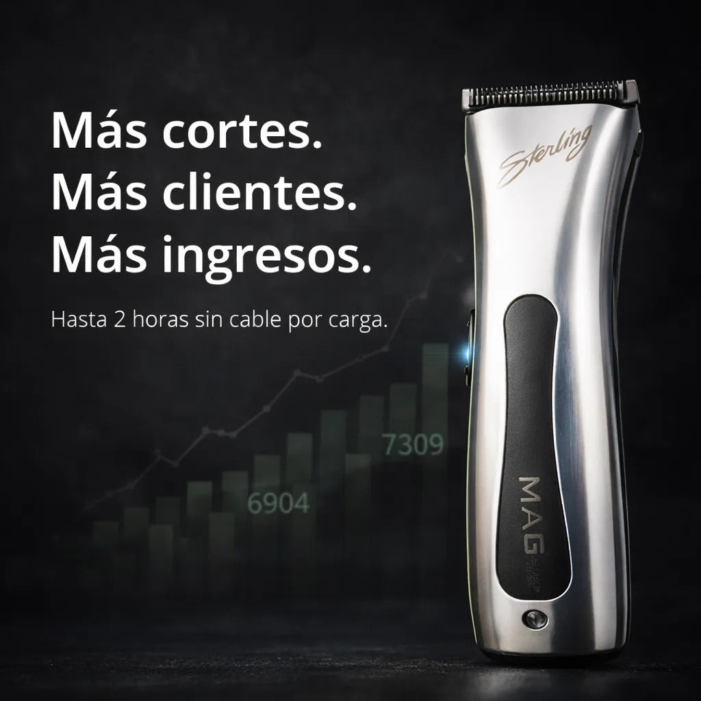 Maquina Cortar Pelo Wahl Beret Trimmer Profesional Silver