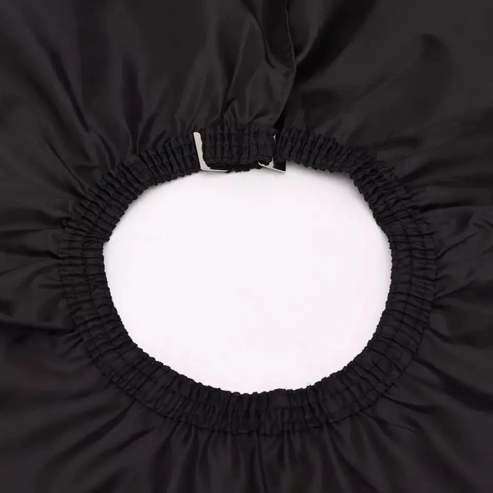 Capa de Corte Grande para Barbería con Cuello Ajustable