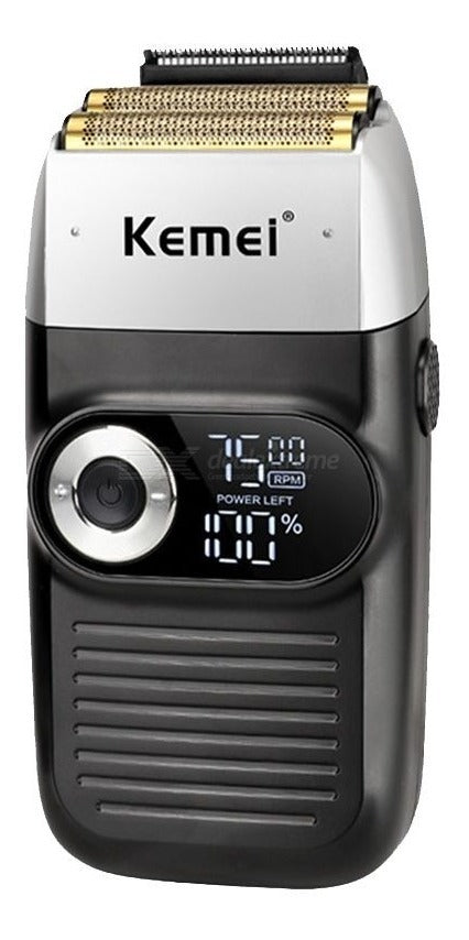 Afeitadora Profesional Kemei KM-2026: Rasuradora Dual con Pantalla LCD