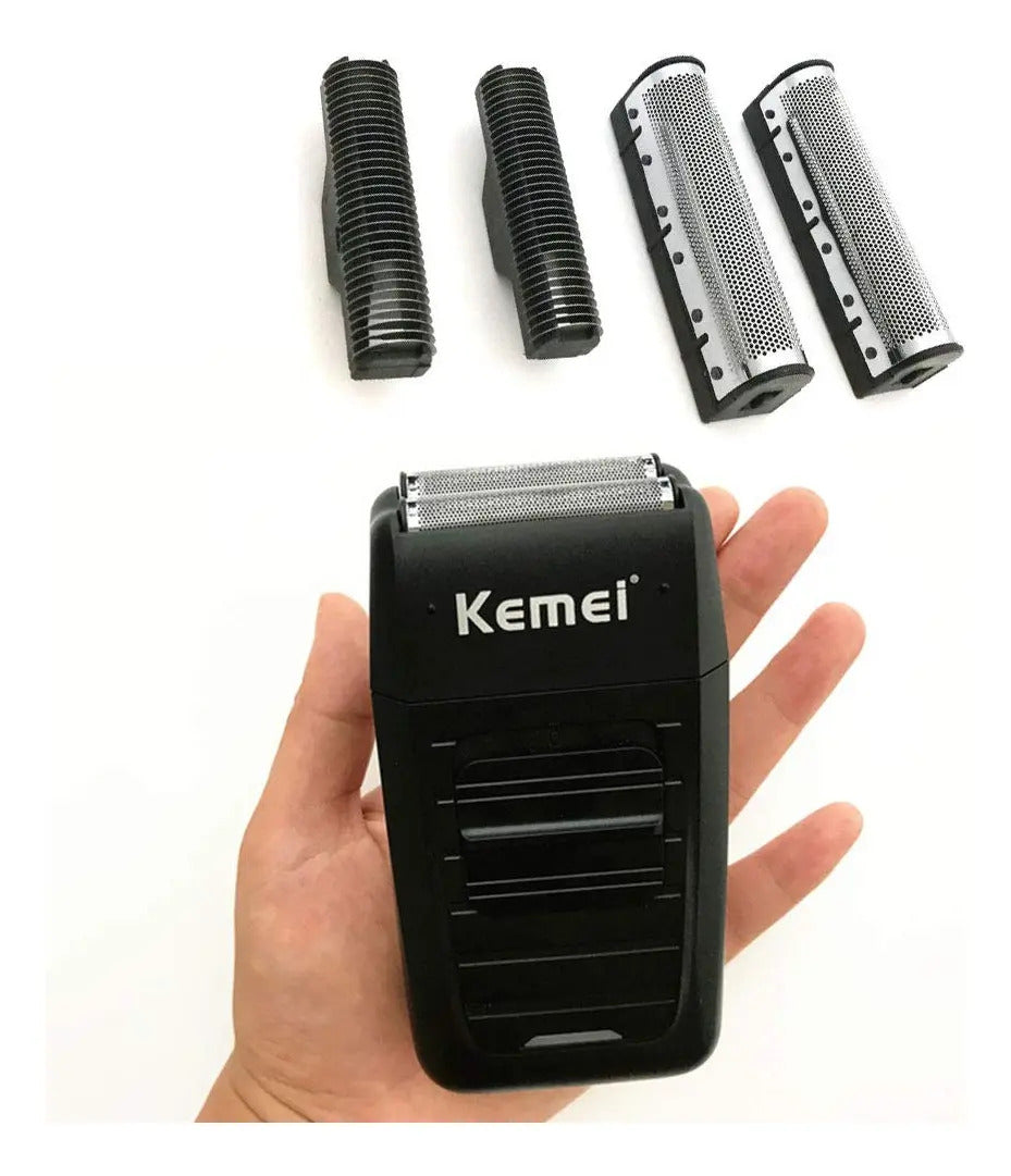 Pack Gold Kemei: Trimmer Profesional KM-1949 + Shaver Rasuradora TX1