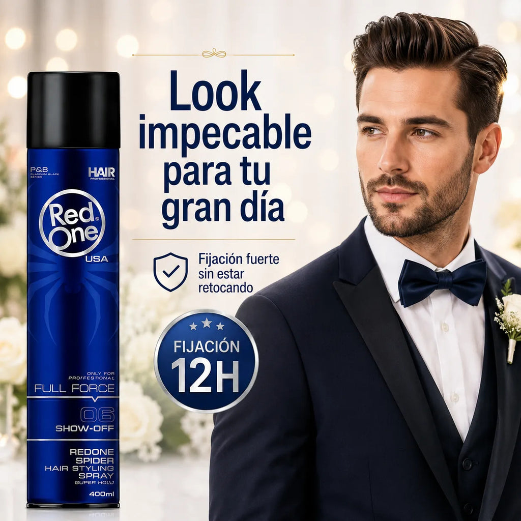 Laca Redone Spider 06 Fijación Profesional Sin Retoques 400m