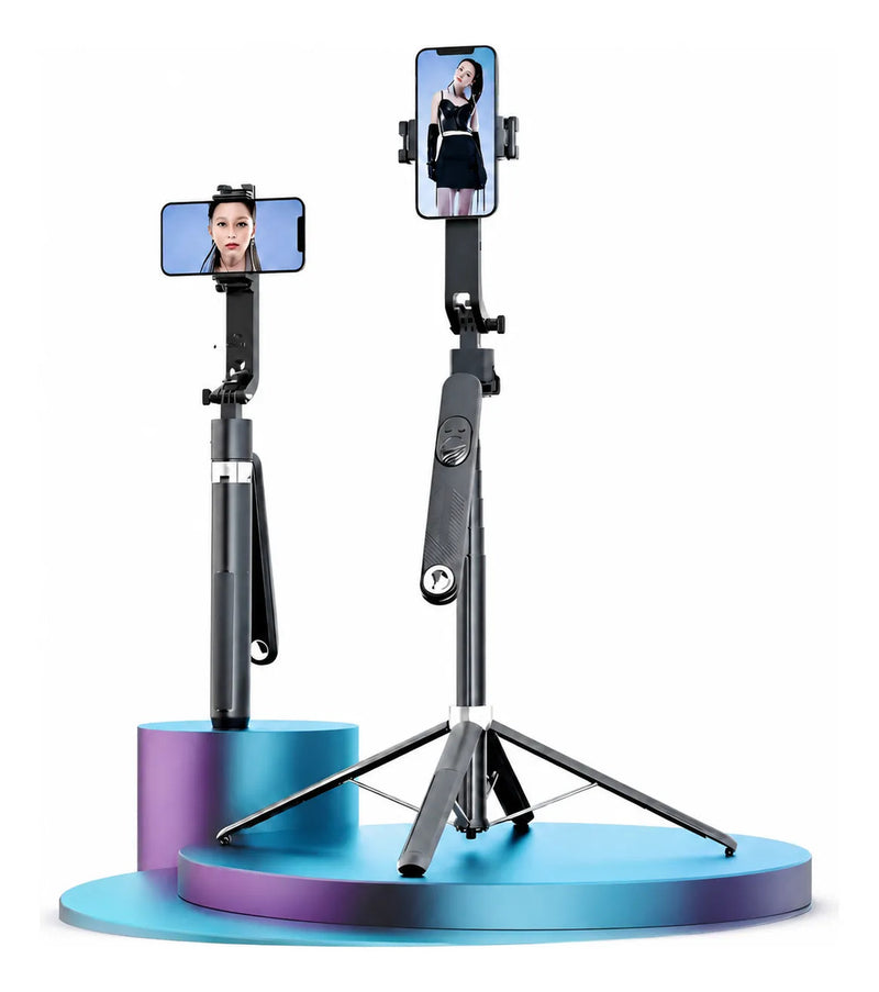 Tripode Inteligente Celular C12 Reels Facial 360 - 1,8m