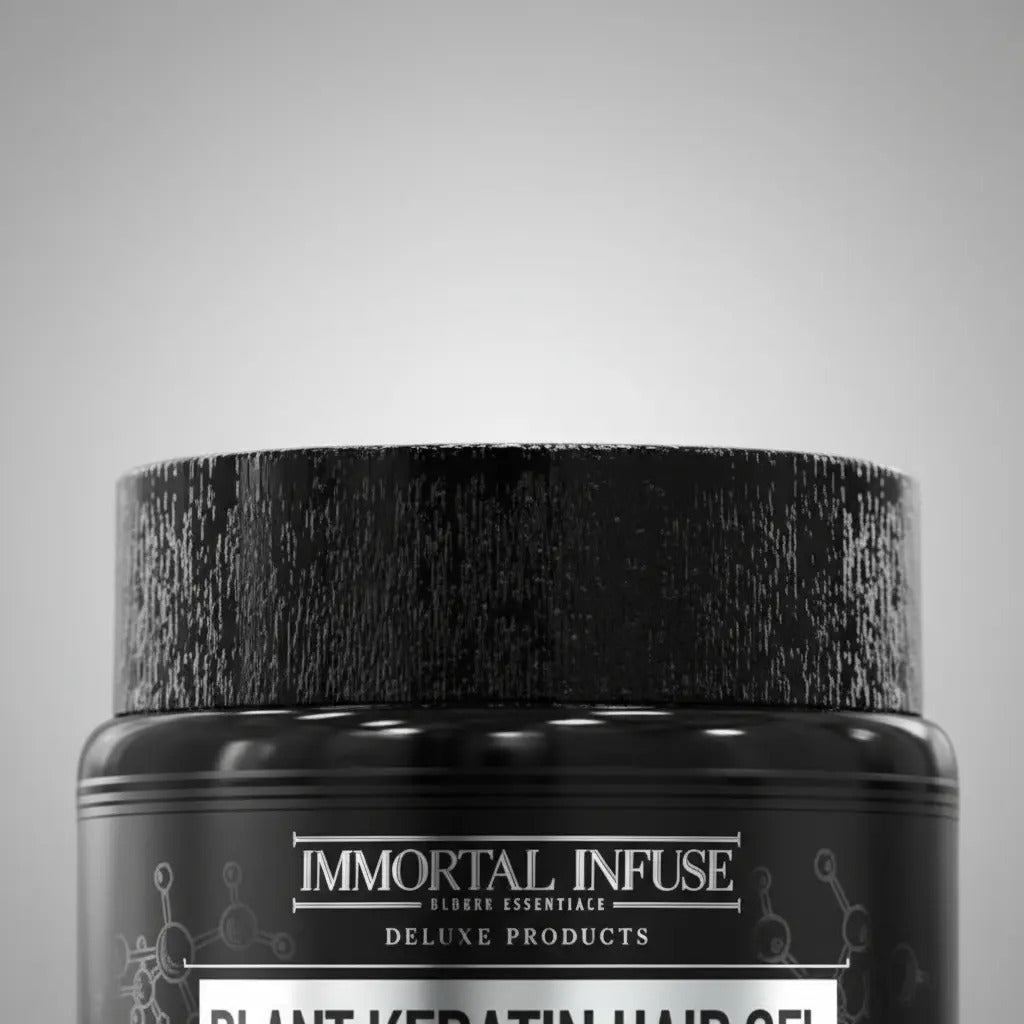 Gel Fijador Immortal Plant Keratin 500ml - Fijación Fuerte Sin Alcohol