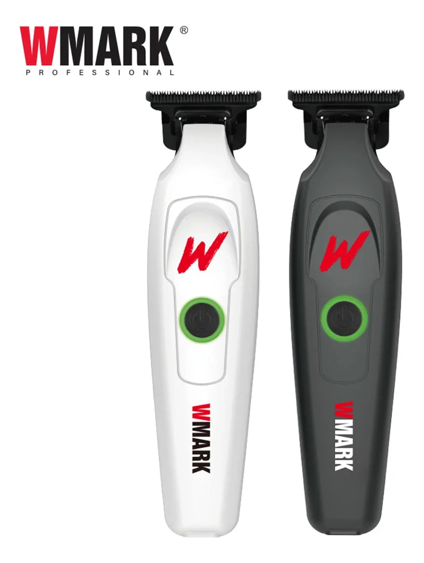 Trimmer Profesional Wmark NG-7203 | Patillera Recargable 7000 RPM con Cuchilla DLC