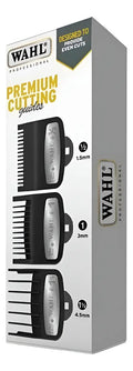 Pack de 3 Peines Guía Wahl Premium con Clip Metálico