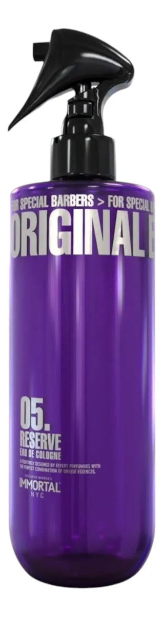 After Shave Colonia Immortal NYC 05 Reserve - Hidratación y Aroma Vainilla 500ml
