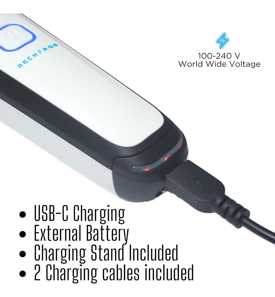 Trimmer Profesional Supreme Trimmer ST777 | Patillera Recargable 8000 RPM