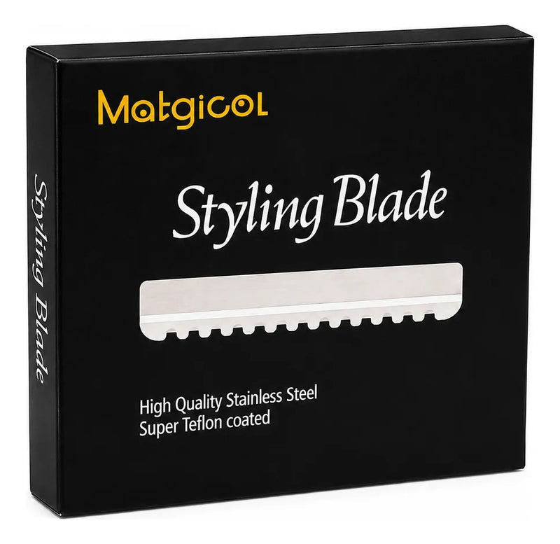 10 Cuchilla Navajas Styling Blade Hoja Dentada Perfilado L