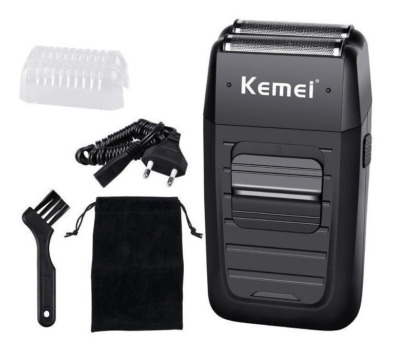 Kit Barbería Profesional 3 en 1 Máquina Cortar Pelo + Trimmer + Shaver