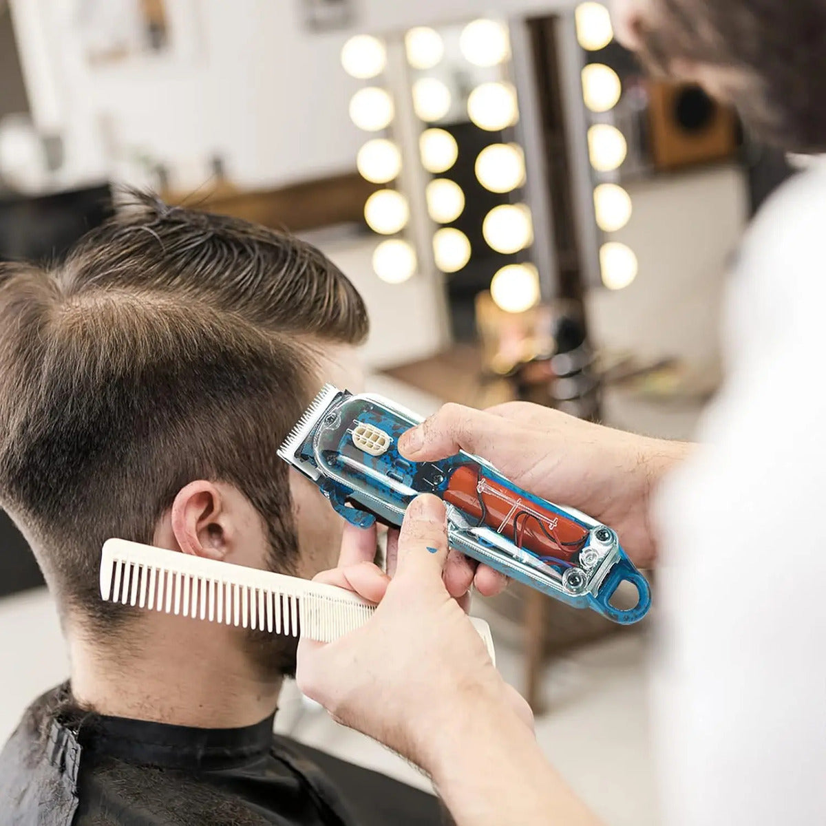 Carcasa Transparente Profesional para Wahl Magic Clip y Designer Cordless