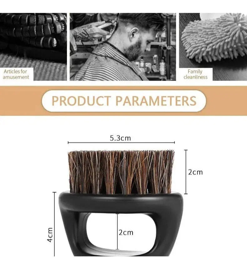 Kit de Cuidado para Barba Profesional - Aceite, Bálsamo y Cepillo de Madera