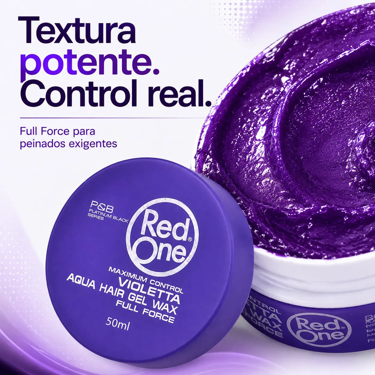 Cera Capilar Red One Look Barber Extra Fuerte Violetta 150ml