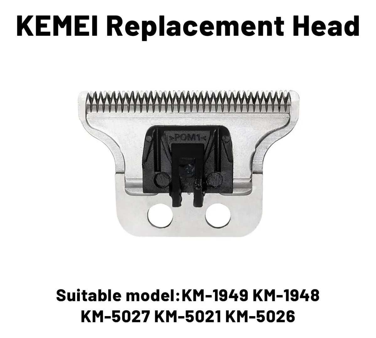 Cuchilla de Repuesto Profesional para Trimmer Kemei KM-1949 (70 Years)