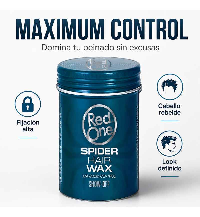 Cera Fijador Peinado Red One Maximum Control Look 100ml