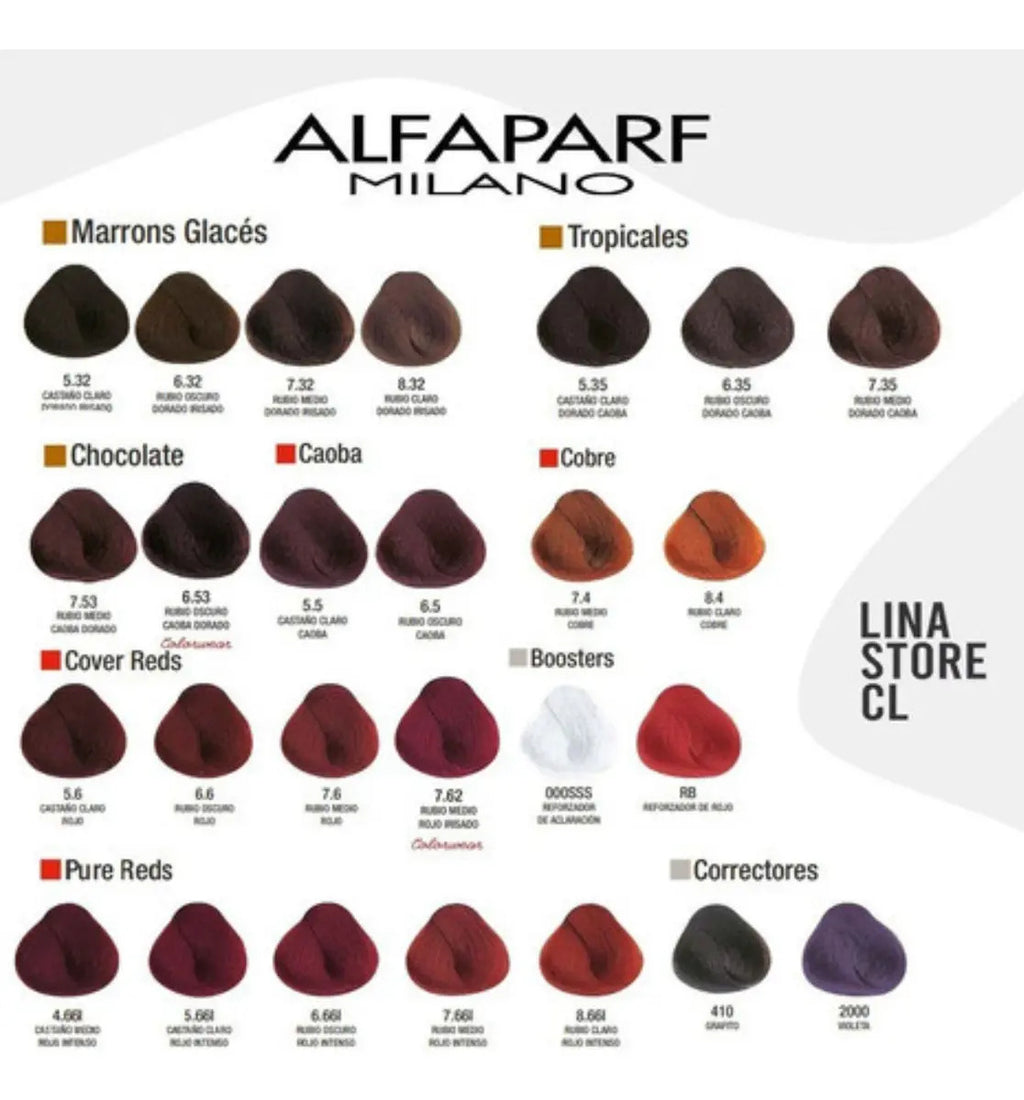 Kit Tintura Alfaparf Evolution of Color 60ml + Oxidante 90ml Profesional