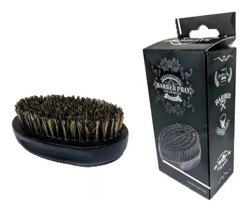 Kit de Cuidado para Barba Profesional - Aceite, Bálsamo y Cepillo de Madera