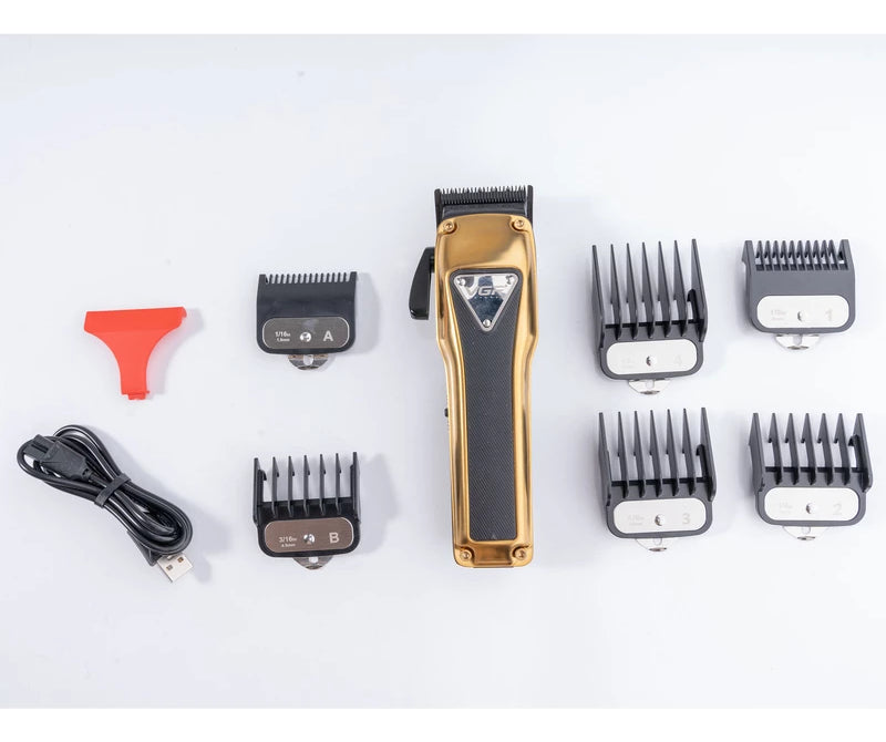 Máquina VGR V-135 Cortapelo y Afeitadora Profesional Recargable Portátil
