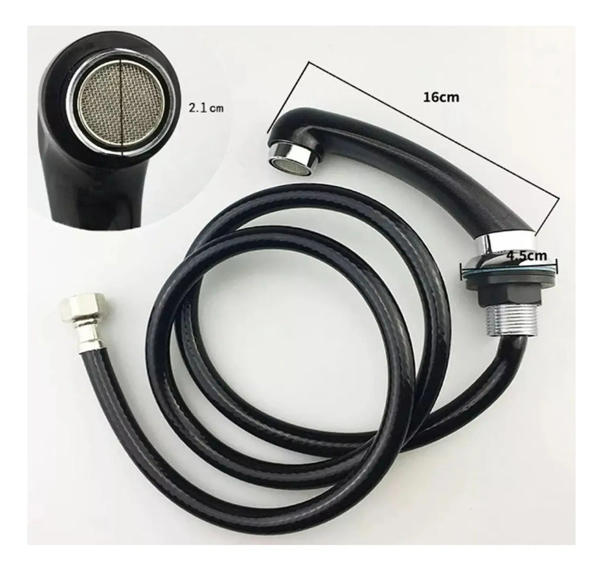 Llave Tipo Ducha Para Lavapelos Resistente