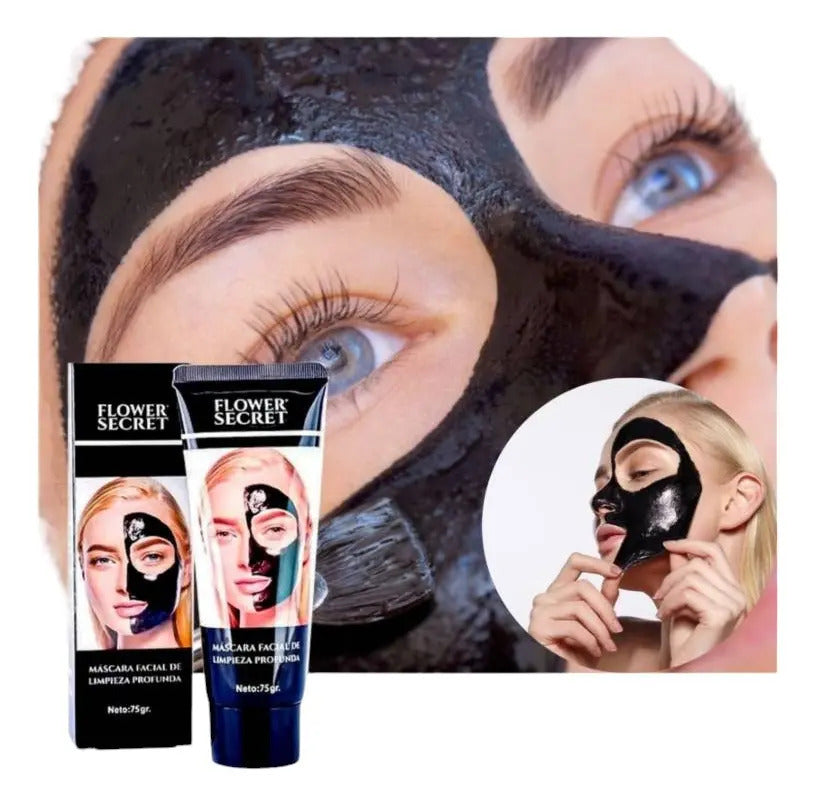 Mascarilla Facial Flower Secret - Limpieza Profunda de Puntos Negros y Acné