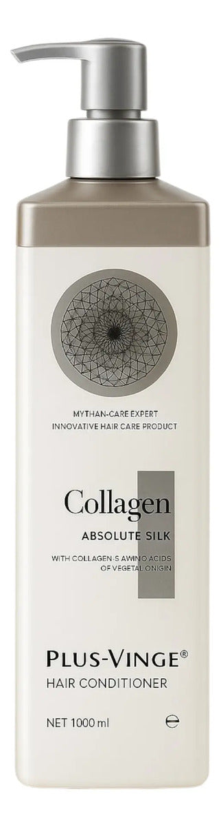 Acondicionador Plus•Vinge® Collagen Absolute Silk 1000ml - Nutrición y Efecto Seda
