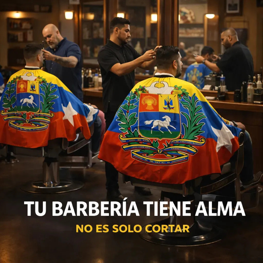 Capa Barbería Profesional Diferenciador Visual Venezuela