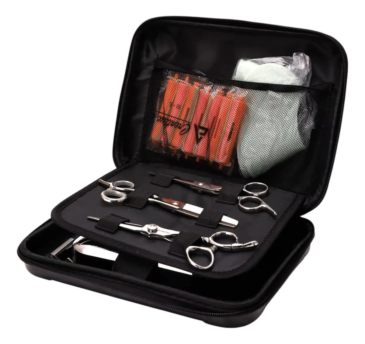 Maletín de Barbería Profesional Rígido - Organizador Premium de 2 Niveles
